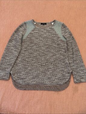 Sanctuary med wm’s Brown & light purple Marled Crewneck Sweater